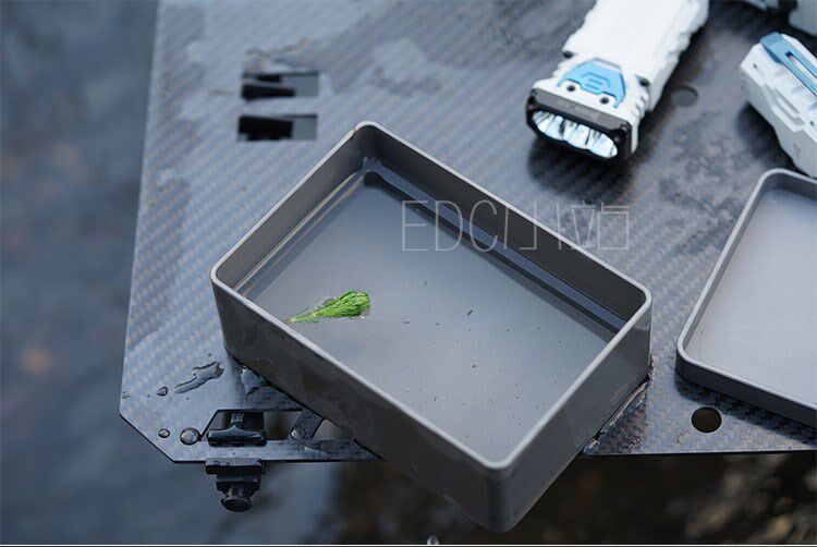 Титановые сплавы супер Коробка выживания ЧПУ ЧПУ один резьба Пустой супер непобедимый edc в коробку Выживание Судного дня 3 