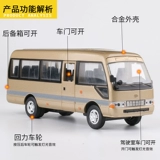 Toyota, модель автомобиля, автобус, реалистичная игрушка, игрушечная машина, масштаб 1:32, хлеб