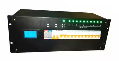 Indoor communication cabinet 220V mains PDU power distribution module lightning protection current voltage LED display