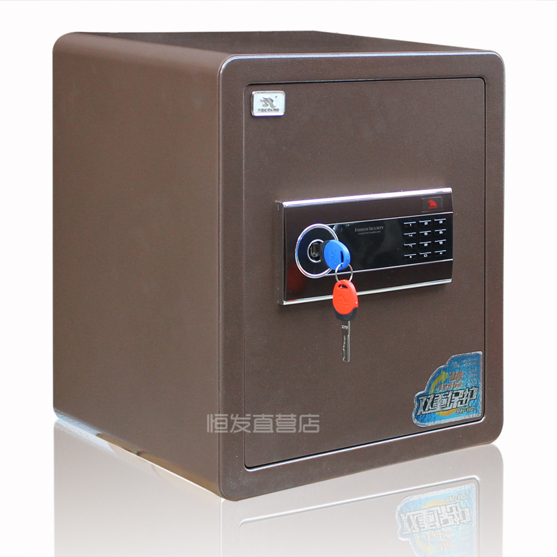 Tiger King Home Office Lớn Mini Wall Safe Tủ điện tử an toàn Xiaohu BGX-M D-53XH - Két an toàn