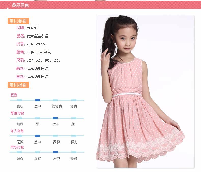 Robe enfant CARPOTREE en polyester - Ref 2046111 Image 7