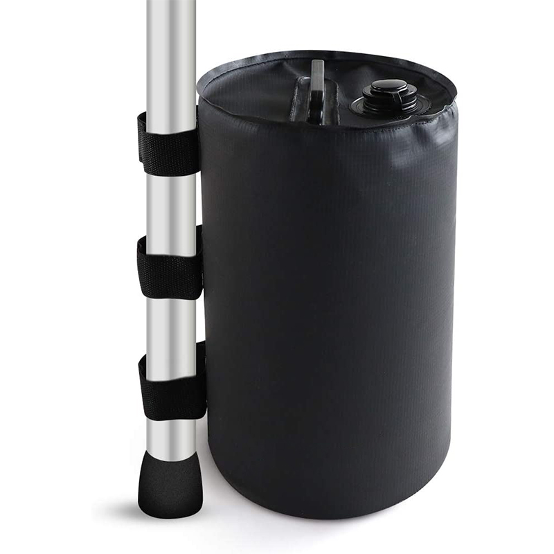 Outdoor advertising canopy pressure heavy water bag water injection base weighted bucket tent fixed windproof and anti-inverted counterweight sandbag