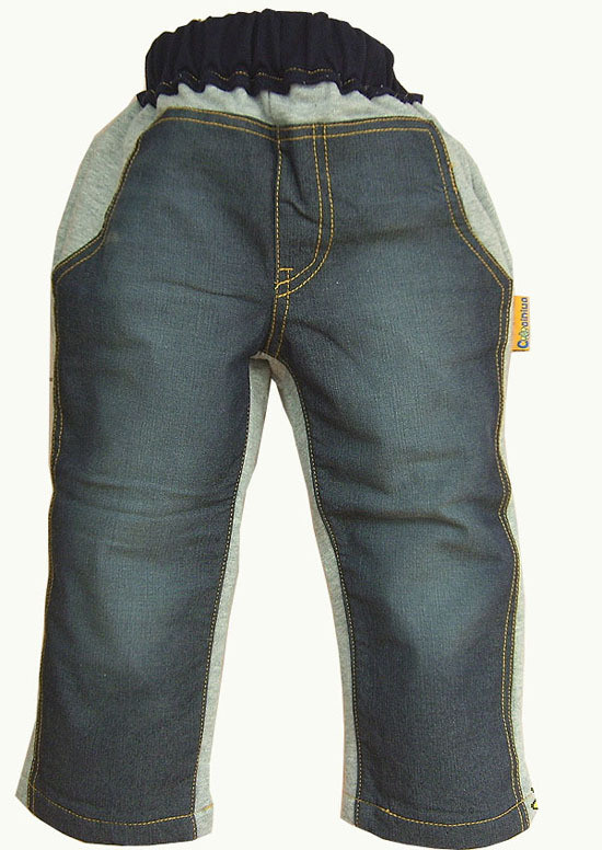 Foreign trade Original single splicing washed cloth thick wool ring long pants thick solid special price