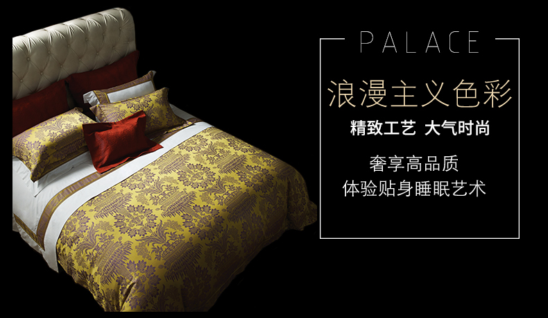 ROYALCOVER / Luo Kafu châu Âu bông dệt bông hoa retro denim Sattur - Bộ đồ giường bốn mảnh chăn ga everon 2020