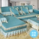 Đệm sofa phong cách Châu Âu Bộ trường kỷ bao gồm tất cả các phong cách Bắc Âu bao gồm bốn mùa chống trượt phổ quát khăn phổ biến tùy chỉnh - Ghế đệm / đệm Sofa