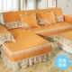 Đệm sofa phong cách Châu Âu Bộ trường kỷ bao gồm tất cả các phong cách Bắc Âu bao gồm bốn mùa chống trượt phổ quát khăn phổ biến tùy chỉnh - Ghế đệm / đệm Sofa