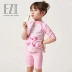 Đồ bơi bé gái Yizi Đồ bơi trẻ em tay áo tách - Bộ đồ bơi của Kid đồ bơi cho be gái 14 tuổi Bộ đồ bơi của Kid