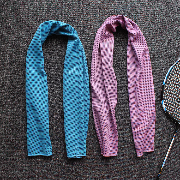 Summer cold ice feeling sports towel gym sweat towel men and women ice towel cold towel quick drying cooling wipe sweat running towel