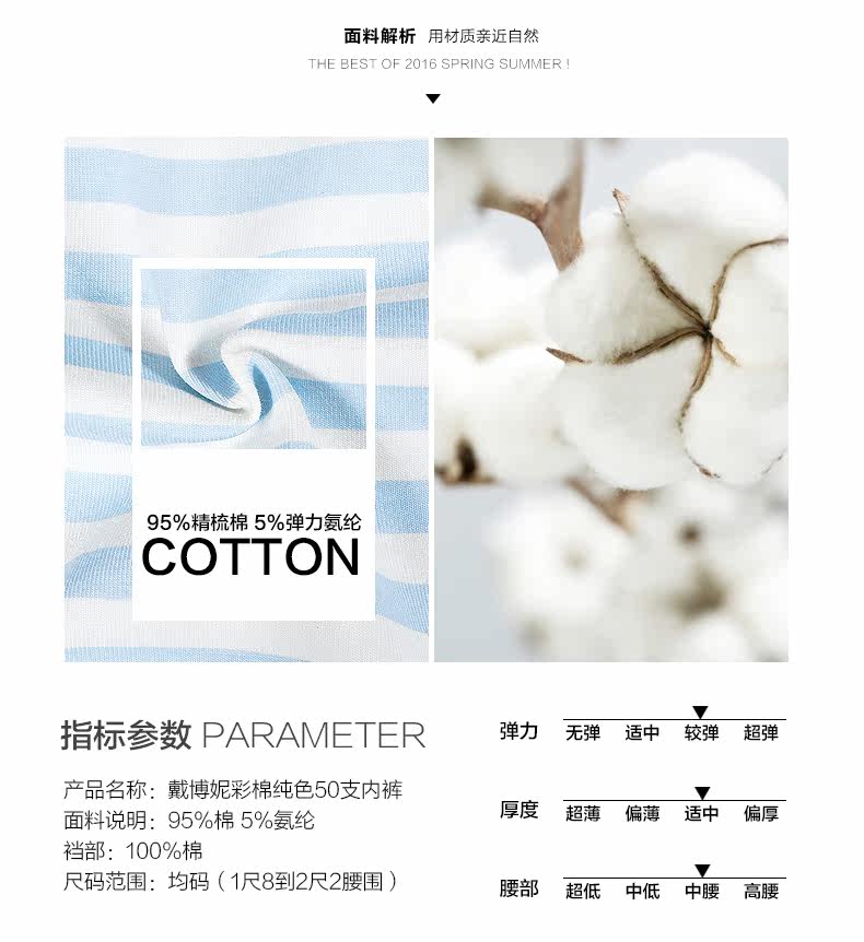 Slip jeunesse DBN1124 en coton - Ref 644164 Image 7