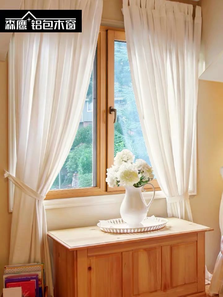 Senhawk Aluminum Clad Wood Big Home Furnishing Standard F86 Aluminum Clad Wood Window-Taobao