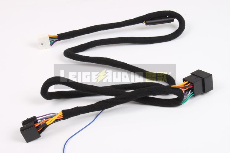 Bộ khuếch đại công suất xe DSP được sửa đổi Great Wall Số 17 khai thác DSP bộ đôi không dây cắm kết hợp nhóm dây đồng 1,5 mét - Âm thanh xe hơi / Xe điện tử máy hút bụi bơm lốp ô tô