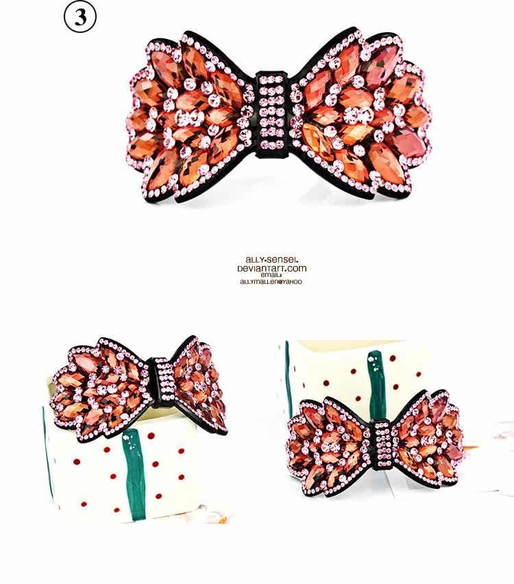 Accessoire coiffure en Diamant Crystal - Ref 1198698 Image 11