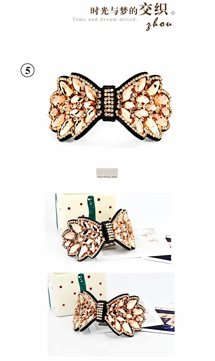 Accessoire coiffure en Diamant Crystal - Ref 1198698 Image 13