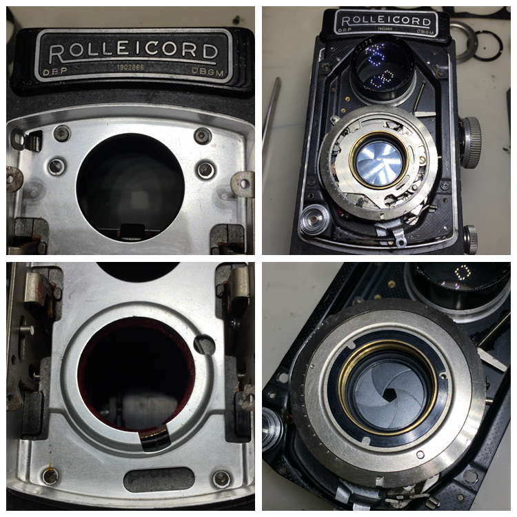 ROLLEI Lulai ROLLEIFLEX MX EVS 3 5F 2 8 120 double reverse medium format repair and maintenance