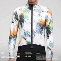 GRC unruly endless autumn and winter men spped art fleece warm road bike riding clothes long sleeve jacket