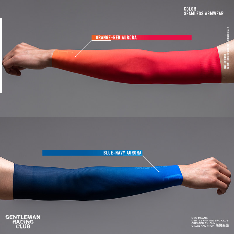 GRC SS19 Seamless Technology Colorful Sunscreen Outer Line Men's and Women's Summer Sleeves Ride Breathable and Fast Drying