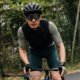 GRC Jieao 끝없는 봄과 여름 새로운 사이클링 바지 테크 시리즈 도로 자전거 사이클링 슈트 턱받이 반바지 남자