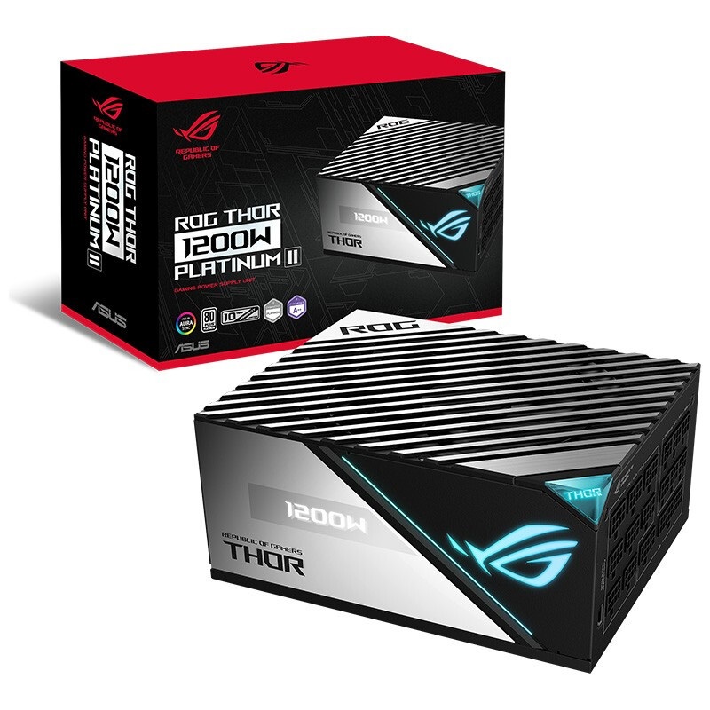 Asus ROG THOR-1200P2 Raytheon 2 new 1200W Platinum Full Module Desktop Power Supply