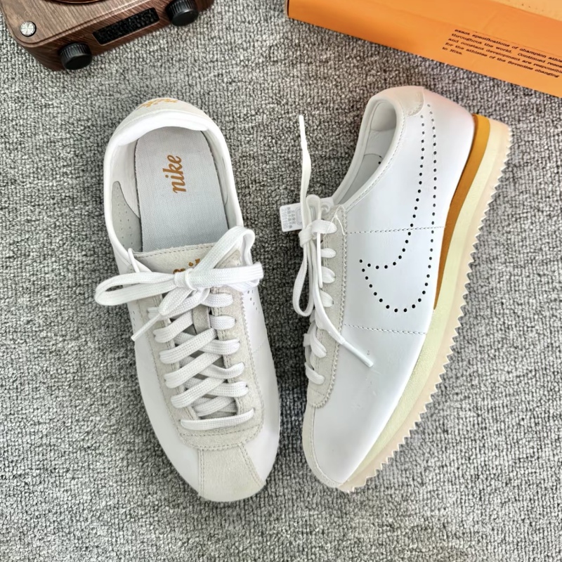 Xiaoyu Genuine Nike Cortez Classic Versatile Low-Top Full Leather Sneakers Hq1841-100 Xiaoyu Genuine Nike Cortez Classic Versatile Low-Top Full Leather Sneakers Hq1841-100
