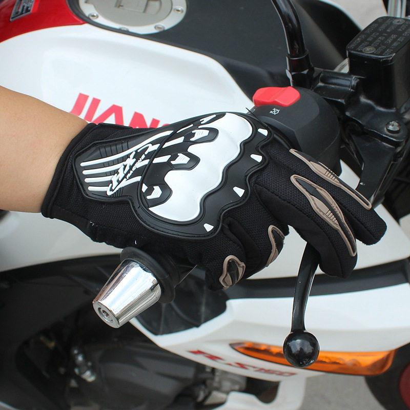 Off-road motorcycle gloves Racing motorcycle men's and women's four seasons full finger cold non-slip fall-proof knight equipment
