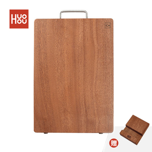 火候进口乌檀木菜板加厚防霉双面实木砧板