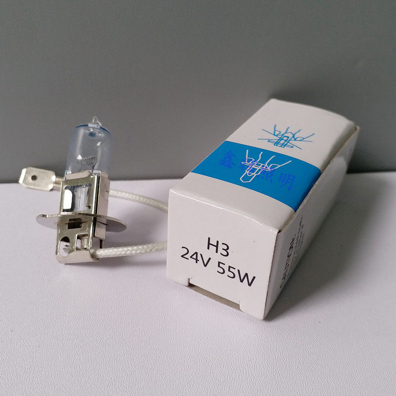 Spark machine bulb wire cutting machine bulb H3 24V55W milling machine machine tool bulb