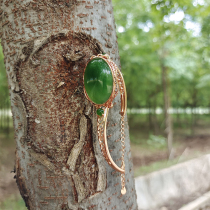 Natural and Athleta jade S925 silver female This year jade Fashion bracelet minimalist Jade Hand String Ornament Fashion