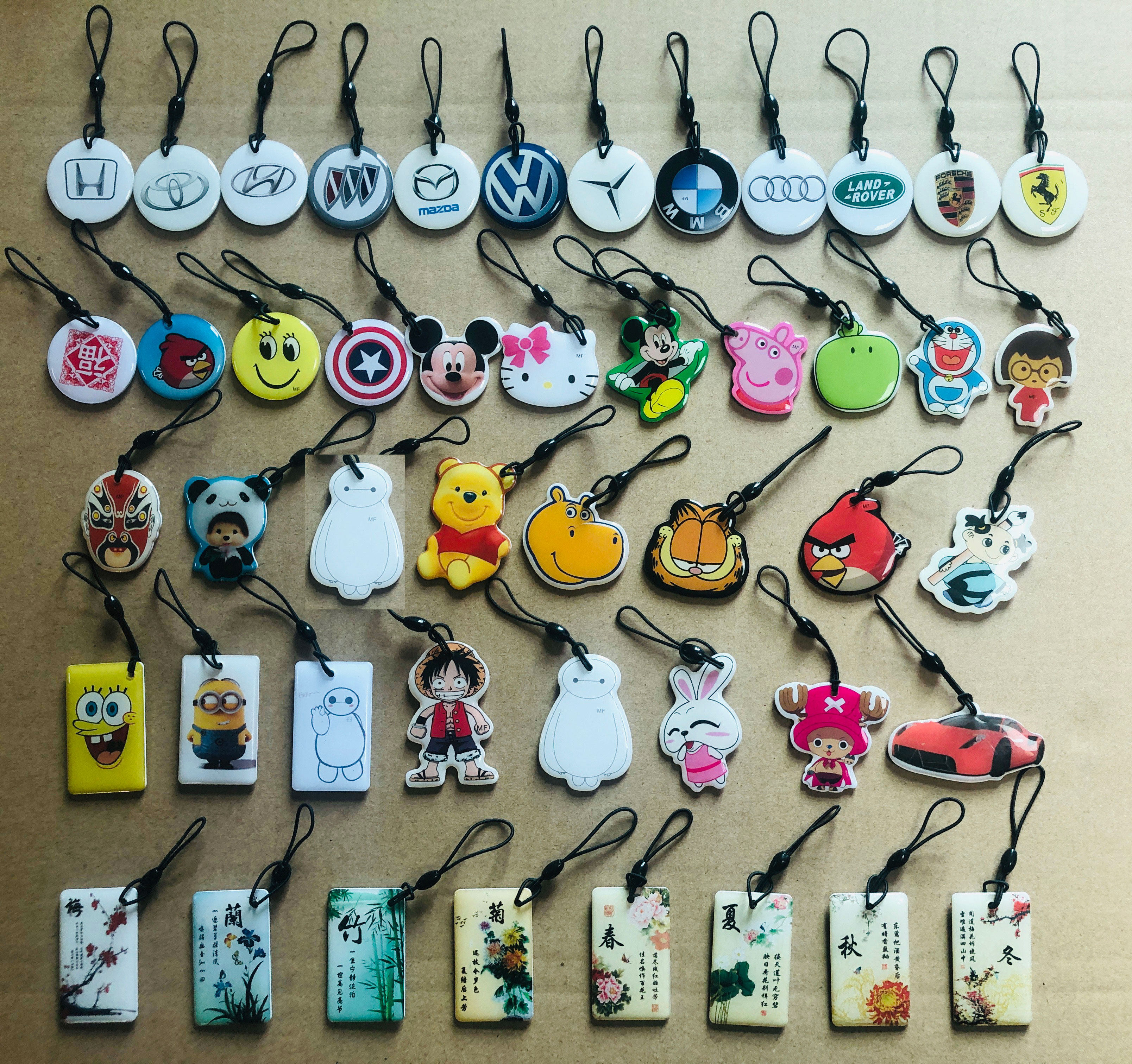 UID copy cartoon card IC copy card elevator parking card property card community access Bluetooth card modified cartoon