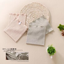 Infant belly wrap Natural organic color cotton Childrens natural abdominal roll navel protection prevention of intestinal colic double layer summer