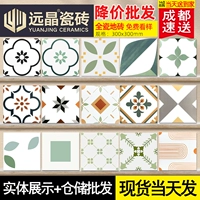 Полная фарфоровая северная черно -белая серая тибетская тибетская 300 линия кухонная плитка на стенах 300 крытая плитка