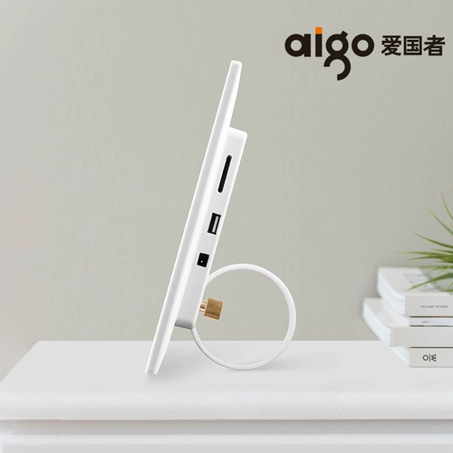 Электронный фотоальбом, цифровая детская фоторамка, высокий ЖК-дисплей, умная музыкальная универсальная фотография