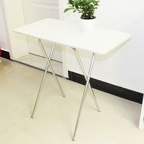 Kitchen small table 80 wide household folding table Simple 75cm high Simple portable 60 wide 70 wide dining table Mini