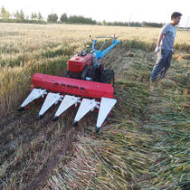 Small Home Hand-push and Wheat Harvesters Harvesters Wheat Soybean Rice Ahay Medicinal Herbs Agricultural Multifunctional and Drying Machines