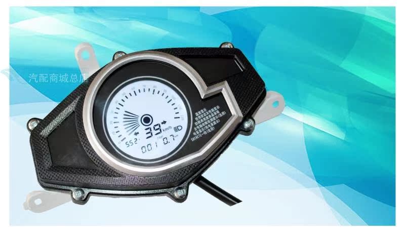 Xe máy LCD bảng mã mét WISP ba thế hệ của máy đo tốc độ dầu mã bảng tốc độ đo tốc độ km bảng sửa đổi đồng hồ điện tử future neo