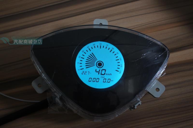 Xe máy LCD bảng mã mét WISP thế hệ thứ hai bảng đo dầu tốc độ đo tốc độ km bảng sửa đổi - Power Meter đồng hồ xe moto