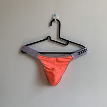 Mens low waist thong U convex briefs foreign trade large size