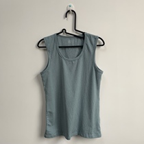 Mens vest autumn and winter plus velvet thermal underwear bottoming shirt slim fit sleeveless round neck tight super large elastic soft