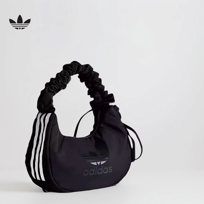 Adidas/Adidas Trefoil Cloud Bag Canvas Bag Handbag Crossbody Shoulder Bag Small Size Jp0144