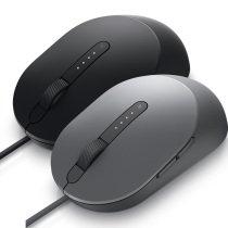 dell dell laser wired mouse MS3220 precision plug and play notebook desktop all-in-one mouse national joint guarantee three years door-to-door replacement new quality assurance game Office can be