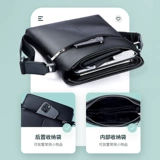 Septwolves, мужская сумка на одно плечо, кожаная универсальная сумка через плечо для отдыха