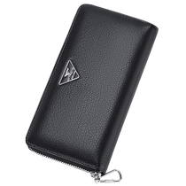 Septwolves mens clutch bag 2024 new high-end first-layer cowhide material clutch bag trendy fashion business wallet