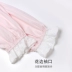 Bộ đồ ngủ nữ mặc nhà xuân hè 100% cảm thấy ngọt ngào và ngọt ngào tay dài cotton mỏng thoải mái bộ đồ hàn quốc tươi mát - Giống cái