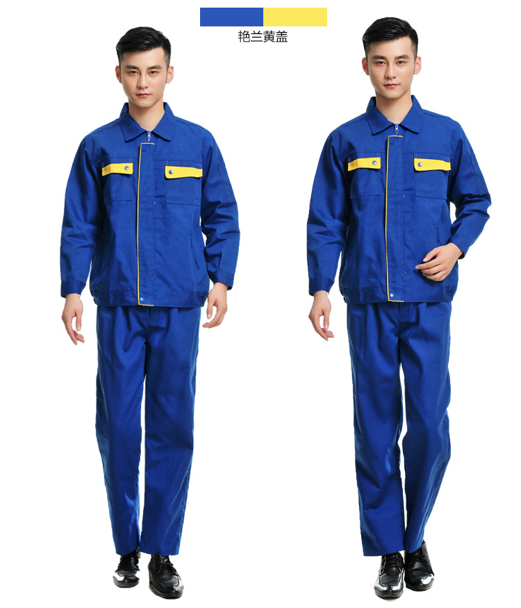 Quần yếm dài tay phù hợp với nam và nữ mùa đông chống mặc tùy chỉnh tự động sửa chữa bảo hiểm lao động quần áo xưởng xưởng sửa chữa quần áo xưởng bộ đồ thể thao nam
