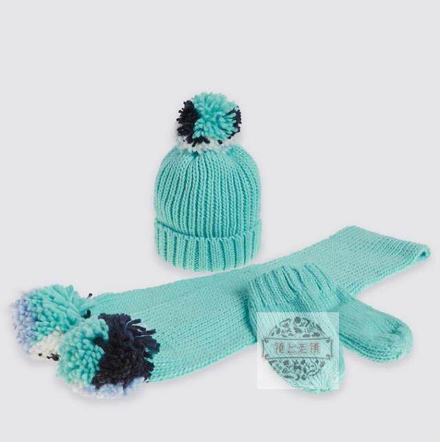 British Martha Martha marks spencer children's hats, scarves, gloves and other combinations