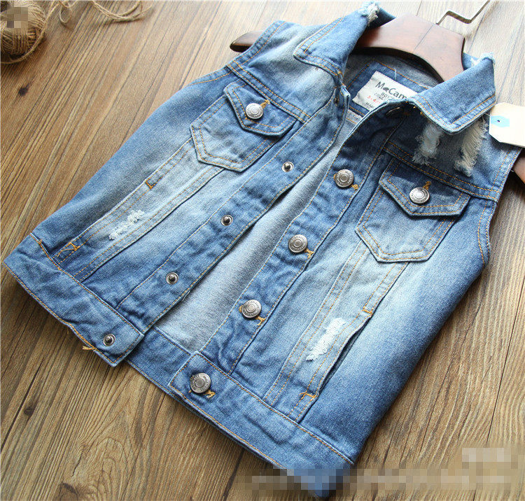 Gilet enfant en toile - Ref 2069188 Image 9