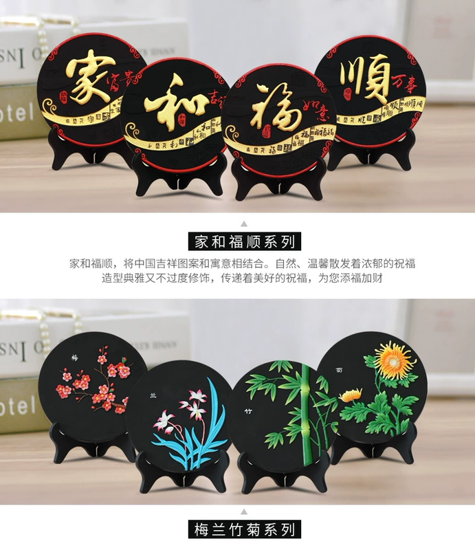 Than hoạt tính chạm khắc thủ công sáng tạo trang trí nhà trang trí phòng khách TV tủ rượu tủ nhỏ trang trí tân gia quà tặng - TV