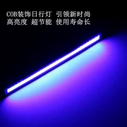 Xe máy sửa đổi COB chạy ban ngày đèn phụ tùng ô tô LED trang trí đèn siêu sáng vạn năng dải sáng 12 v - Phụ tùng xe máy