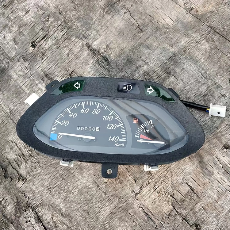 Phụ kiện xe máy Yamaha cũ Lingying 125 dụng cụ đo đường ZY tachometer bảng mã - Power Meter