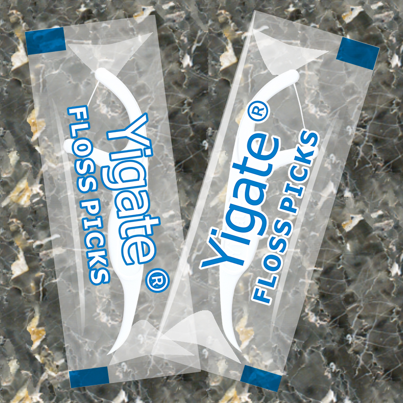 Portable family pack Ultra-fine disposable portable toothpick flossing wire rod single independent packaging 300 pieces