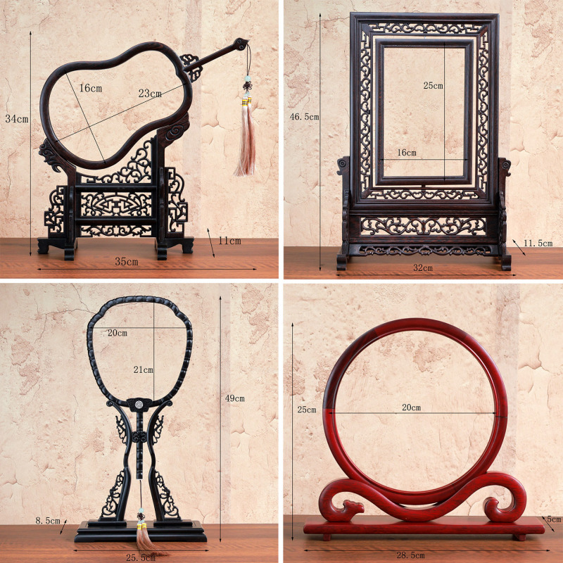 Solid Wood Frame for Photo Frames, Calligraphy, Traditional Chinese Painting, Shadow Puppetry, Stone Inlay, Embroidery, Paper-Cutting, and Studio Photos Solid Wood Frame for Photo Frames, Calligraphy, Traditional Chinese Painting, Shadow Puppetry, Stone Inlay, Embroidery, Paper-Cutting, and Studio Photos